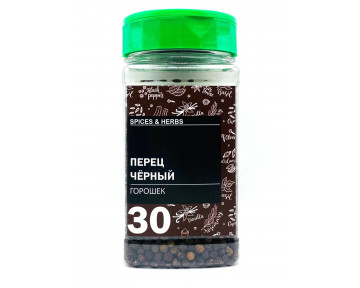 Перец чёрный горошек в банке №30 165 гр